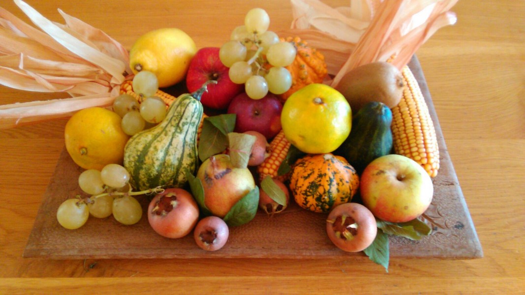 Cesto di frutta di benvenuto per gli ospiti