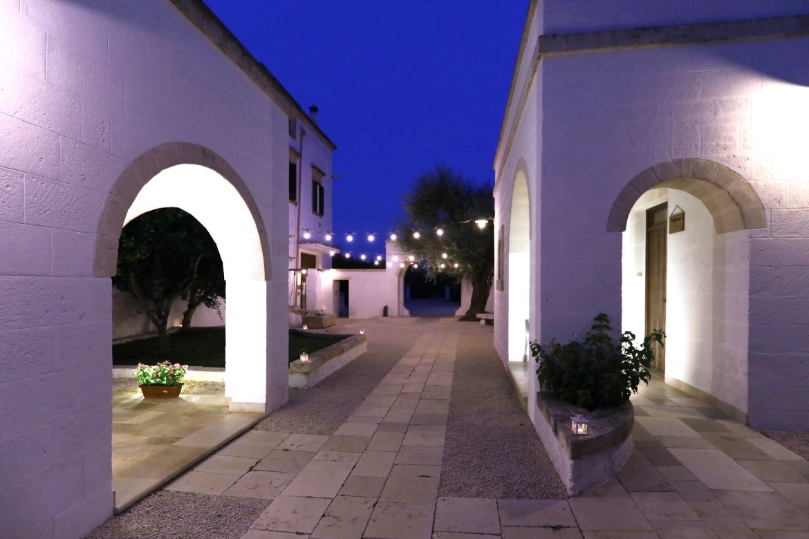 La masseria tra gli ulivi