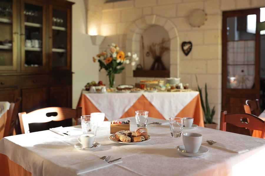 Il tavolo della colazione